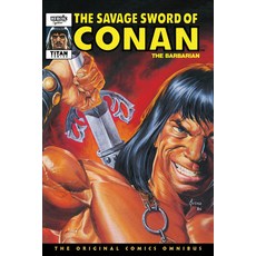 (英文圖書) The Savage Sword of Conan: The Original Comics Omnibus Vol.9 精裝版, Titan Comics, 英文