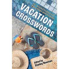 (英文圖書) Vacation Crosswords: 50+ Puzzles Perfect for Plane Rides and Poolsides 平裝版, Puzzlewright, 英文