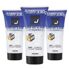 YANAGIYA 柳屋 J濕硬持久定型凝膠, 3個, 330g