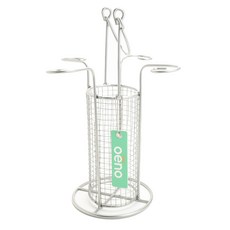 oenophilia 瓶裝服務提籃架, 1個, 銀色