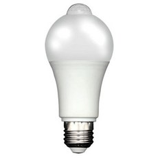 BO雜貨 12W 人體紅外線感應LED燈泡 E27寬壓 防盜燈 樓梯間車庫節能燈泡, 白光, 1個