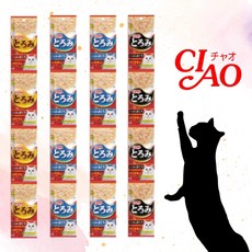 CIAO とろみ高湯四連包 貓湯包 日本原廠 貓咪點心 補充水分, 鰹魚+柴魚片