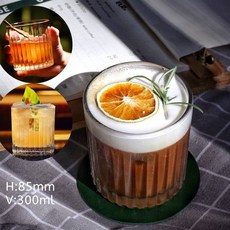 多款耐熱調酒玻璃杯 雞尾酒杯 威士忌杯 果汁杯 高腳杯 Mojito杯, 詳見包裝, No8.復古條紋威士忌玻璃杯