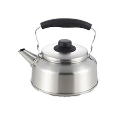 YOSHIKAWA 吉川 She's cooking寬口燒水壺, 1個, 銀, 2.6L