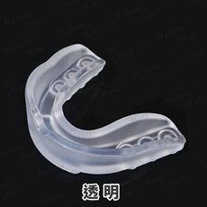 拳擊護齒牙套, 透明, 1個