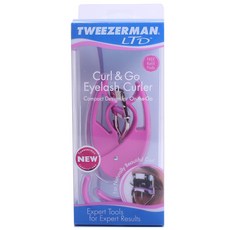 TWEEZERMAN LTD捲翹睫毛夾, 1個, 粉色的