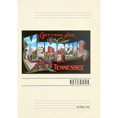(英文圖書) Vintage Lined Notebook Greetings from Memphis Tennessee 平裝版, Found Image Press, 英文