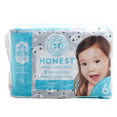 輕柔吸收黏貼型尿布, 第6階段, 18片