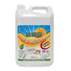 橘子精靈多功能洗淨劑, 1罐, 3.85L