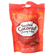 Chimes 烤椰子海鹽太妃糖, 1包, 80g