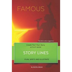 (英文圖書)Story Lines - Famous - Create Your Own Story Activity Book: Plan Write & Illust... 平裝版, Independently Published, 英文
