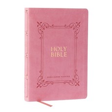 (英文圖書) KJV Holy Bible Large Print Center-Column Reference Bible Pink Leathersoft 53 000 Cross Refe... Imitation Leather, Thomas Nelson, 英文, 仿皮