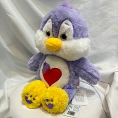 Care Bears 毛絨玩偶, 紫色企鵝, 1個
