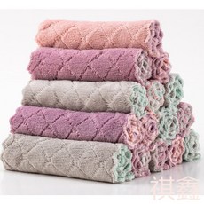 不掉毛吸水抹布, 1個