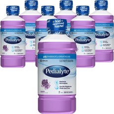Pedialyte 電解質飲料, 葡萄口味, 7瓶