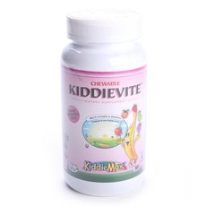 孩童綜合維他命礦物質咀嚼錠, 90顆, 1罐