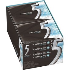5 Gum 無糖口香糖, 2.7g, 150入, Wintermint Ascent