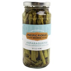 Pacific Pickle Works Asparagus 醃蘆筍 A Kick, 1個, 473毫升