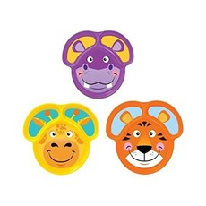 Gerber 嘉寶 嬰兒動物造型餐盤, 3入, 混色