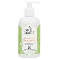 earth mama 甜橙孩童乳液, 1瓶, 240ml