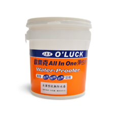 歐樂克 自潔隔熱防水漆 5加侖 - 超強防水、隔熱、防裂、自潔型抗熱防水漆, 百合白, 1個, 19L