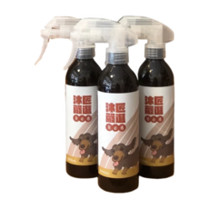 沐匠嚴選 臭必逃貓狗除臭噴霧 草本成分 溫和不刺激 250ml, 1個