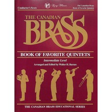 【凱翊︱Canada Brass】加拿大人銅管樂譜系列 最喜愛的五重奏 指揮樂譜，中級程度適用，提升樂團演奏協調性, 最喜愛的五重奏 指揮樂譜