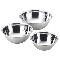 YOSHIKAWA 吉川 18-8不鏽鋼量碗, 1個, 3 球