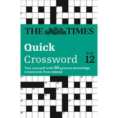 (英文圖書)The Times Quick Crossword Book 12: 80 World-Famous Crossword Puzzles from the Ti... 平裝版, Times Books, 英文
