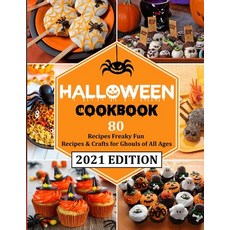 (英文圖書) HALOWEEN COOKBOOK (with pictures): 80 recipes Freaky Fun Recipes & Crafts for Ghouls of All Ages 平裝版, Independently Published, 英文