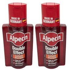 Alpecin 雙效咖啡因抗頭皮屑洗髮露, 2個, 200ml