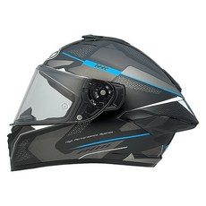 NHK K5R 異型彩繪全罩式安全帽 (3色) 輕量化 超通風 排齒扣 藍牙耳機槽, 亮面黑藍