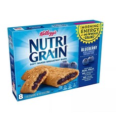 Kellogg's 家樂氏 藍莓夾心穀物棒, 8入, 37g