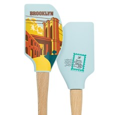 Tovolo 遊覽設計木柄矽鏟, 1個, 布魯克林