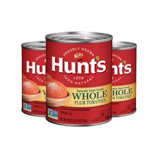 Hunts 整顆番茄李子罐頭, 3個, 794克