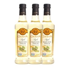 COLAVITA 寇拉維塔 陳年白葡萄香醋, 3個, 503ml