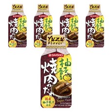 DAISHO 大逸昌 日式燒肉醬 柚香風味, 5罐, 185g