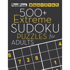 (英文圖書) 500+ Extreme Sudoku Puzzles for Adults: Sudoku Puzzle Books Extreme (with answer 平裝版, Createspace Independent Pub..., 英文