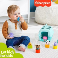 Fisher-Price費雪形狀分類寵物籠 兒童玩具(6個月以上), 詳見包裝
