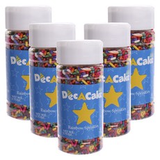 Dec A Cake 彩虹灑, 77g, 5罐