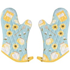 now DESIGNS 圖案印花隔熱手套, 2件, 蜜蜂