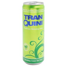 Tranquini 休閒飲品 起泡綠茶 Twist, 1個, 355毫升
