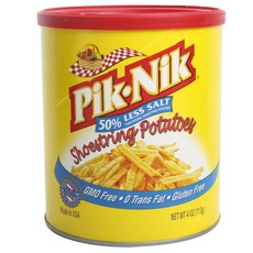 Pik-Nik 無麩質馬鈴薯條, 1罐, 113g