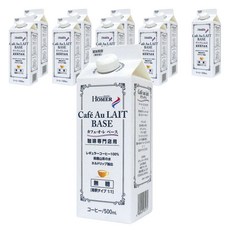 HOMER 咖啡歐蕾基底 咖啡店專用, 10個, 500ml