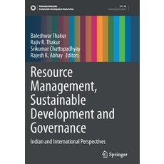 (英文圖書) Resource Management Sustainable Development and Governance: Indian and International Perspec... 平裝版, Springer, 英文