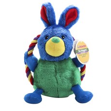 CHOMPER 環繩動物造型寵物玩具, 1個, 混色