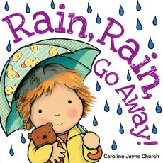 (英文圖書)Rain Rain Go Away! Board Books, Cartwheel Books, 英文, 硬頁書
