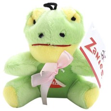 Zanies Itty Bitty 寵物絨毛玩具, 1個, 青蛙