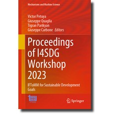 (英文圖書) Proceedings of I4sdg Workshop 2023: Iftomm for Sustainable Development Goals 精裝版, Springer, 英文