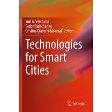 (英文圖書) Technologies for Smart Cities 平裝版, Springer, 英文